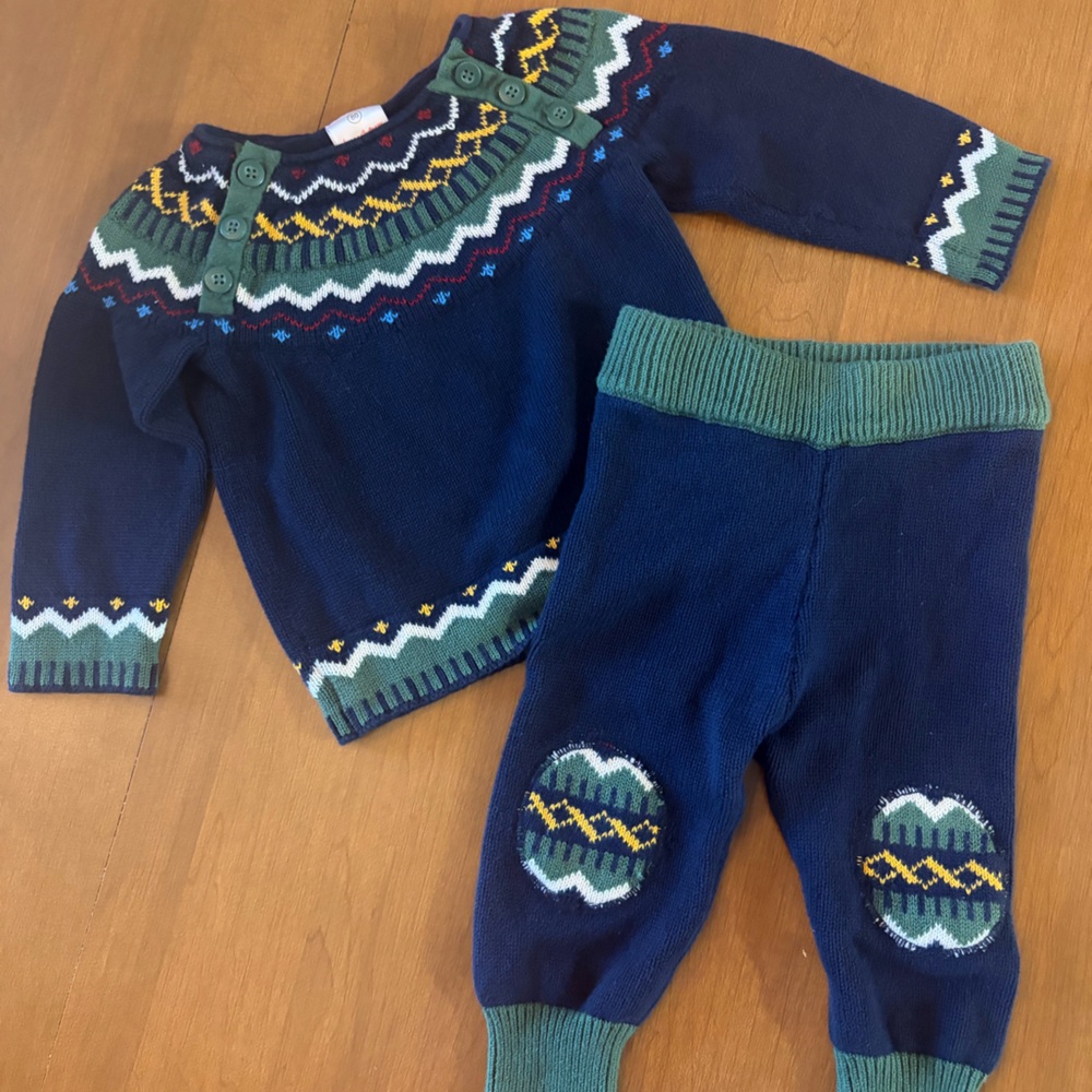 Hanna Andersson Sweater Set